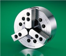 Strong Chuck V series 3-Jaw Wedge Type Non Through-Hole Power Chuck (Without Adaptor).